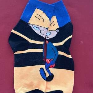 Nickelodeon Hey Arnold! Character Crew Socks